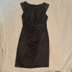 Elegant Black Vince Camuto Sleeveless Dress Size 8